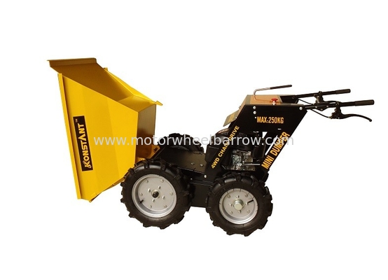 CE Approved 4x4 Motorized Wheel Barrow