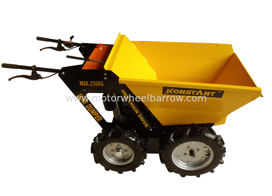 Good Quality 4X4 Motorzied wheelbarrow, Mini dumper