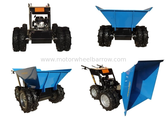Good Quality 4X4 Motorzied wheelbarrow, Mini dumper