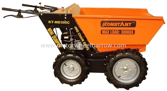 Good Quality 4X4 Motorzied wheelbarrow, Mini dumper