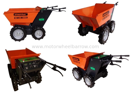 Good Quality 4X4 Motorzied wheelbarrow, Mini dumper